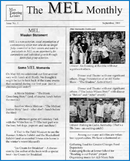 Original MEL Monthly Newsletter